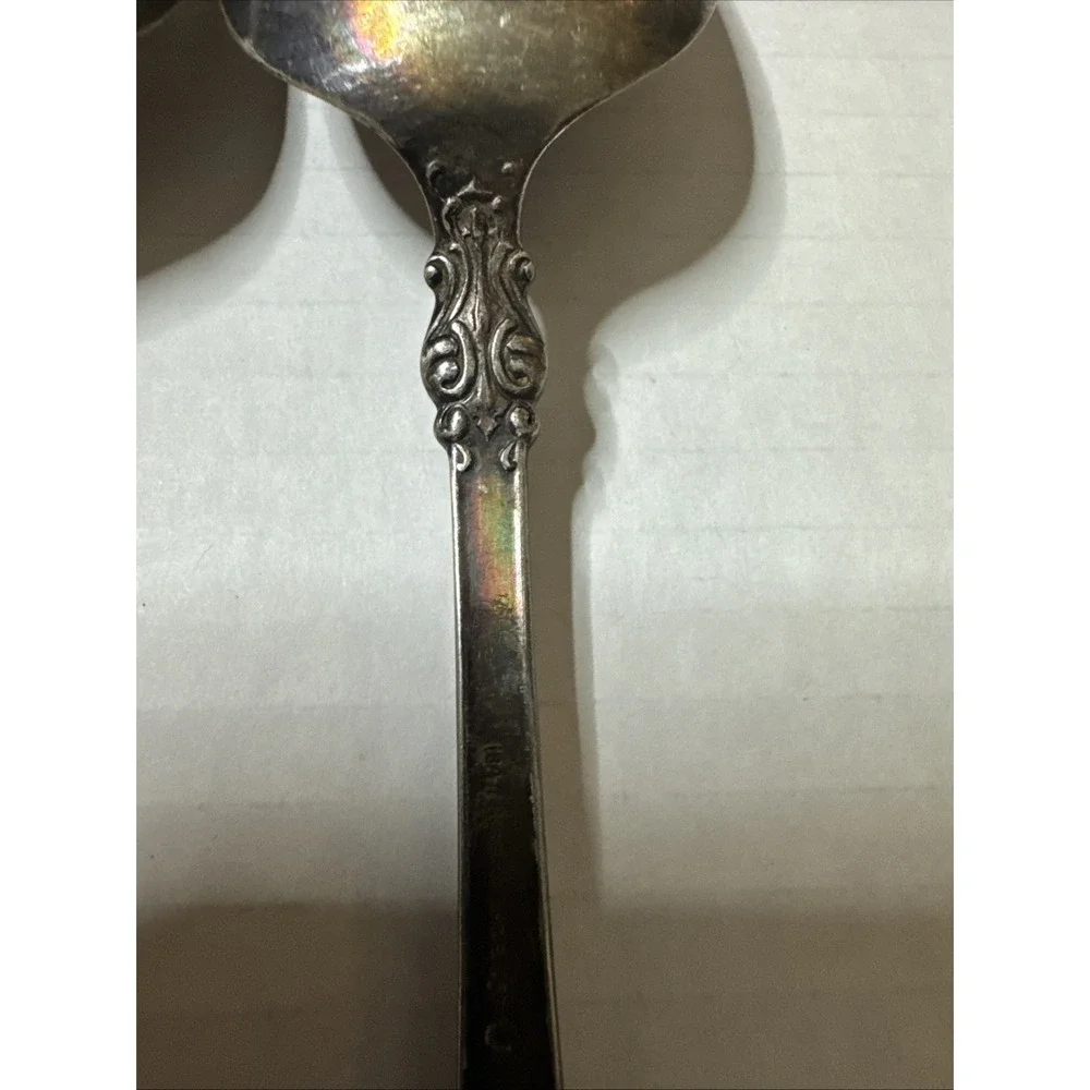 International Silver Berkshire  Place Oval Soup Spoon (5)‎